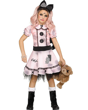 Wicked Wind Up Doll Kids Costume