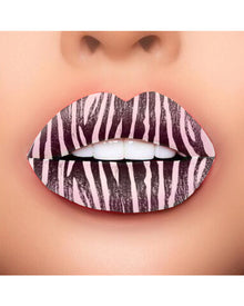 Wild Smile Zebra Skin Temporary Lip Tattoo