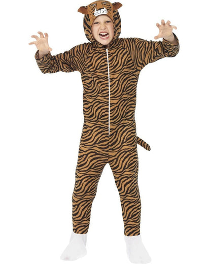 Wild Tiger Kids Costume