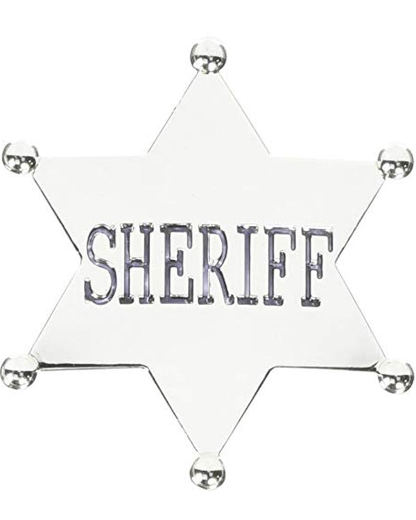 Wild Western Sheriff Badge