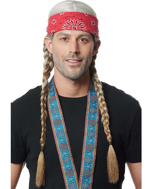 Willie Long Blonde Plaited Wig
