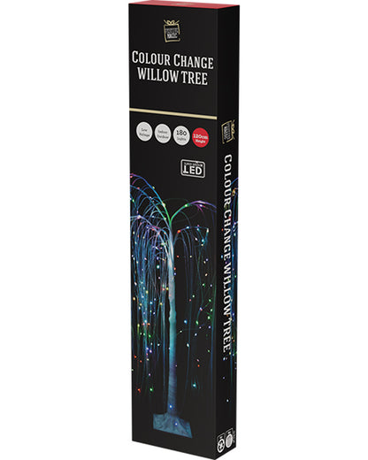 Willow Tree Christmas LED RGB Fast Flash 1.2m