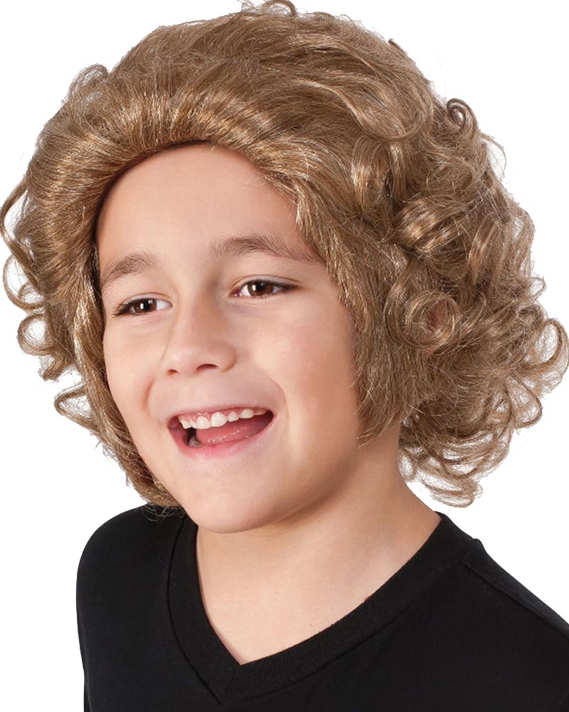 Willy Wonka and the Chocolate Factory Willy Wonka Short Curly Kids Wig