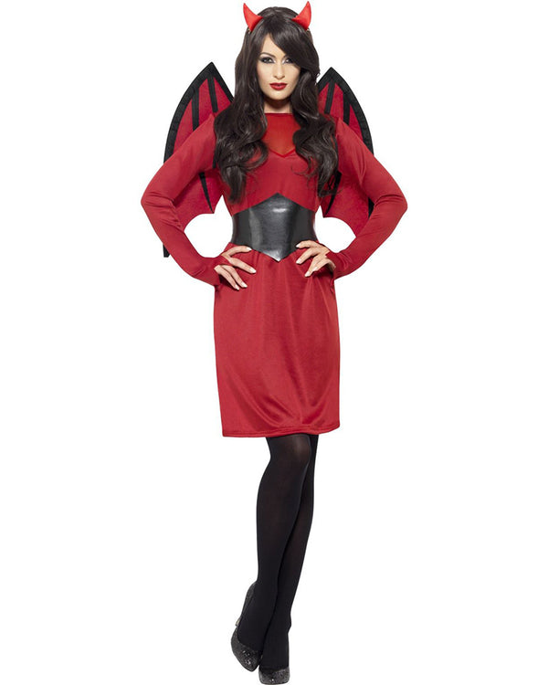 Winged Devil Womens Costume