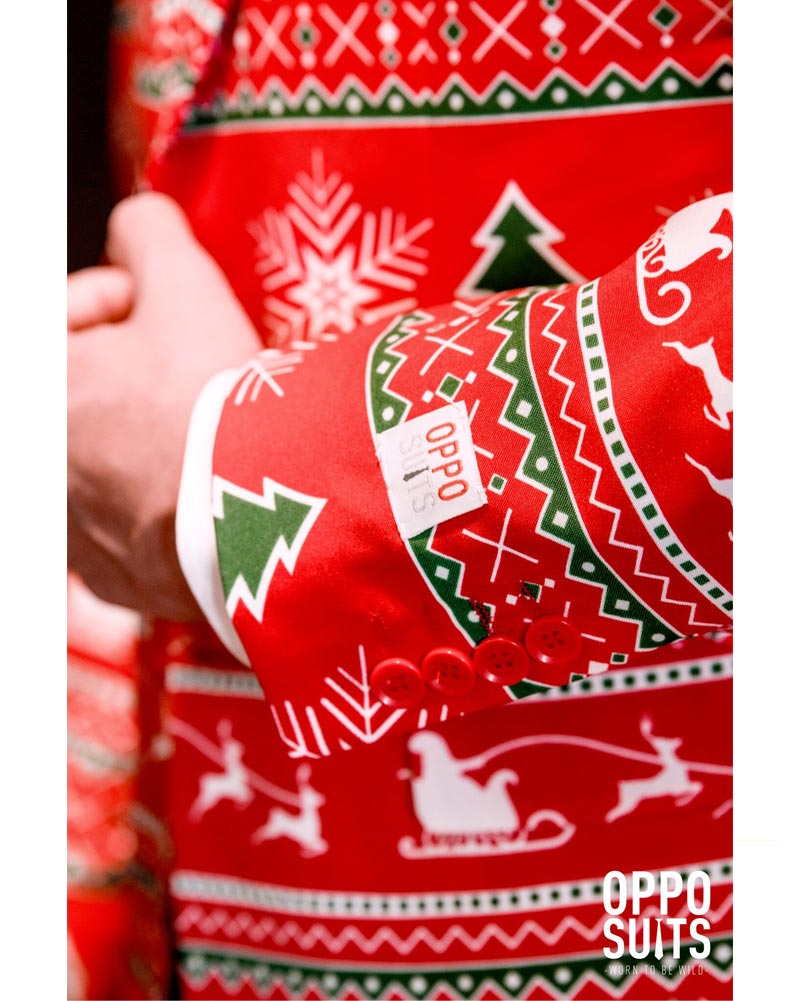 Christmas Opposuit Winter Wonderland Premium Mens Suit