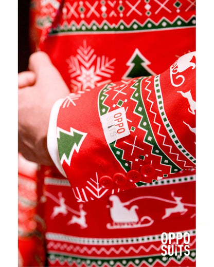 Christmas Opposuit Winter Wonderland Premium Mens Suit