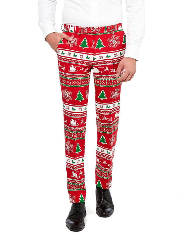 Christmas Opposuit Winter Wonderland Premium Mens Suit