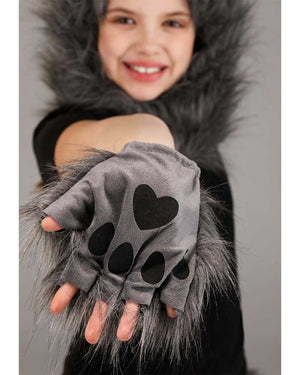 Wolf Hood Hands and Tail Set