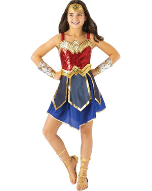 Wonder Woman 1984 Premium Girls Costume