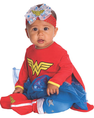 Wonder Woman Baby Costume with Headband