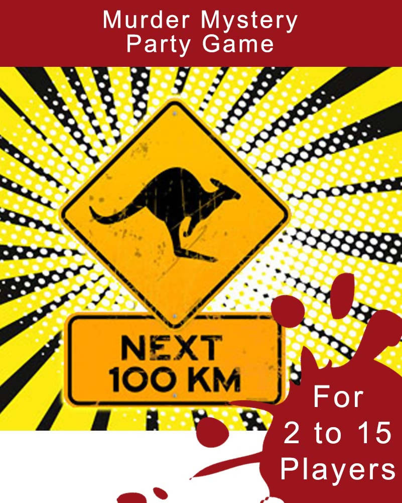 Outback Ordeal Digital Murder Mystery Game for 2 to 15 Players