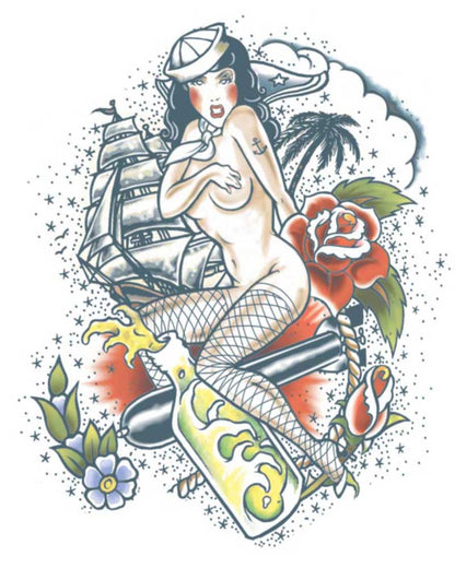 Extra Large Sailor Tattoo