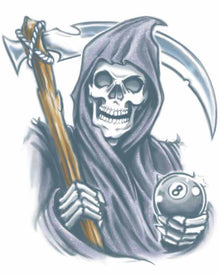Extra Large Grim Reaper Tattoo