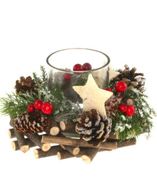 Christmas Traditional Candle Holder
