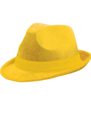 Yellow Fedora Hat