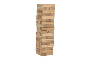 54 Piece Outdoor Giant Jenjo Wooden Block Game 81cm