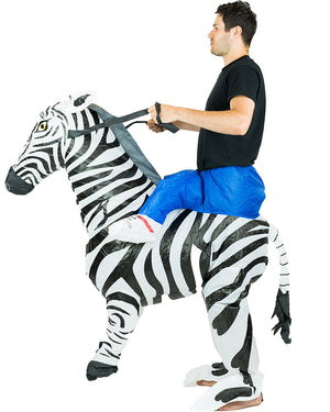Zebra Inflatable Adult Costume
