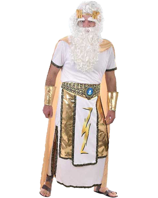 Zeus Mens Plus Size Costume