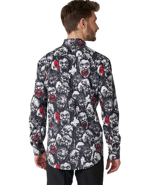Zombie Characters Mens Shirt