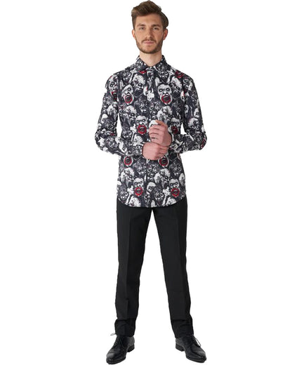 Zombie Characters Mens Shirt