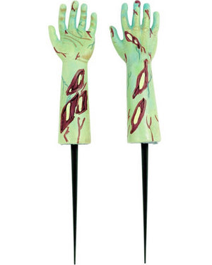 Zombie Hands Yard Stakes 61cm